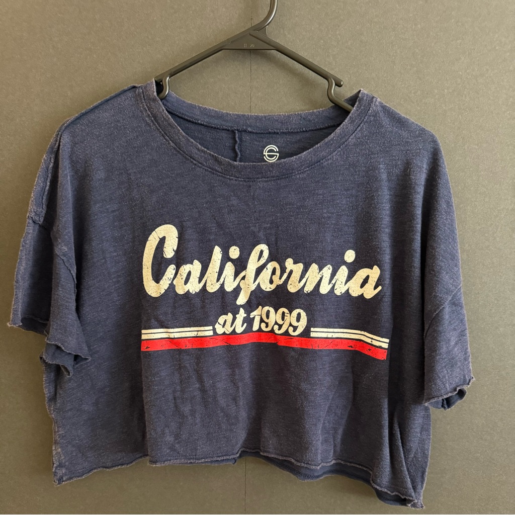 Social Culture BrandDistressed LookCalifornia 1999 Tank TopPump Cover Size M